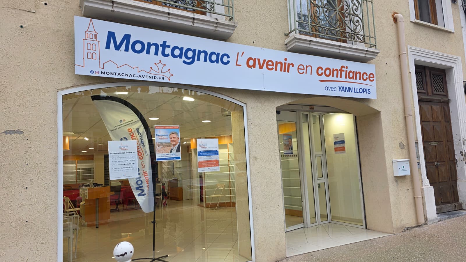 Inauguration local de campagne