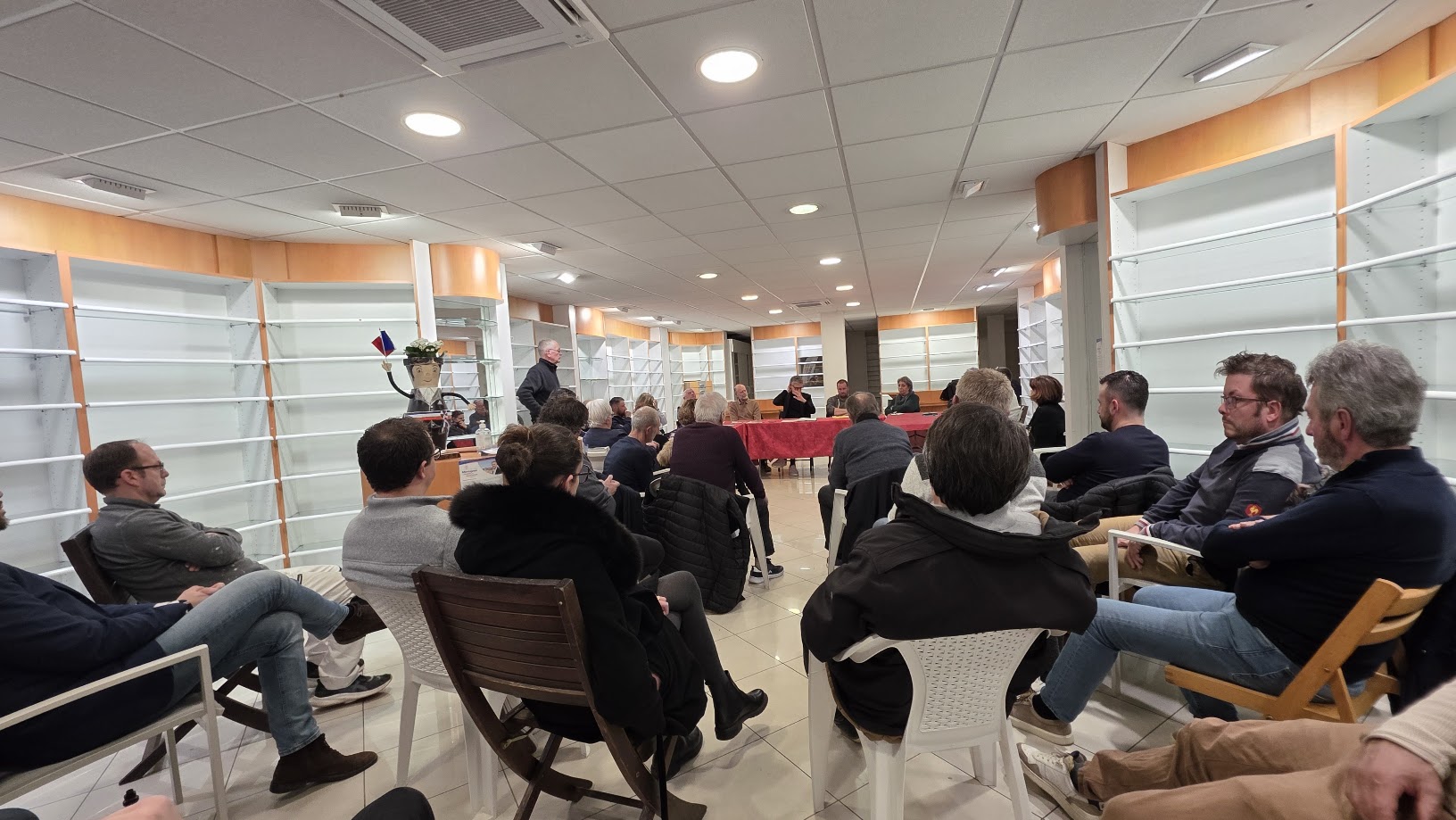 Réunion acteurs économiques